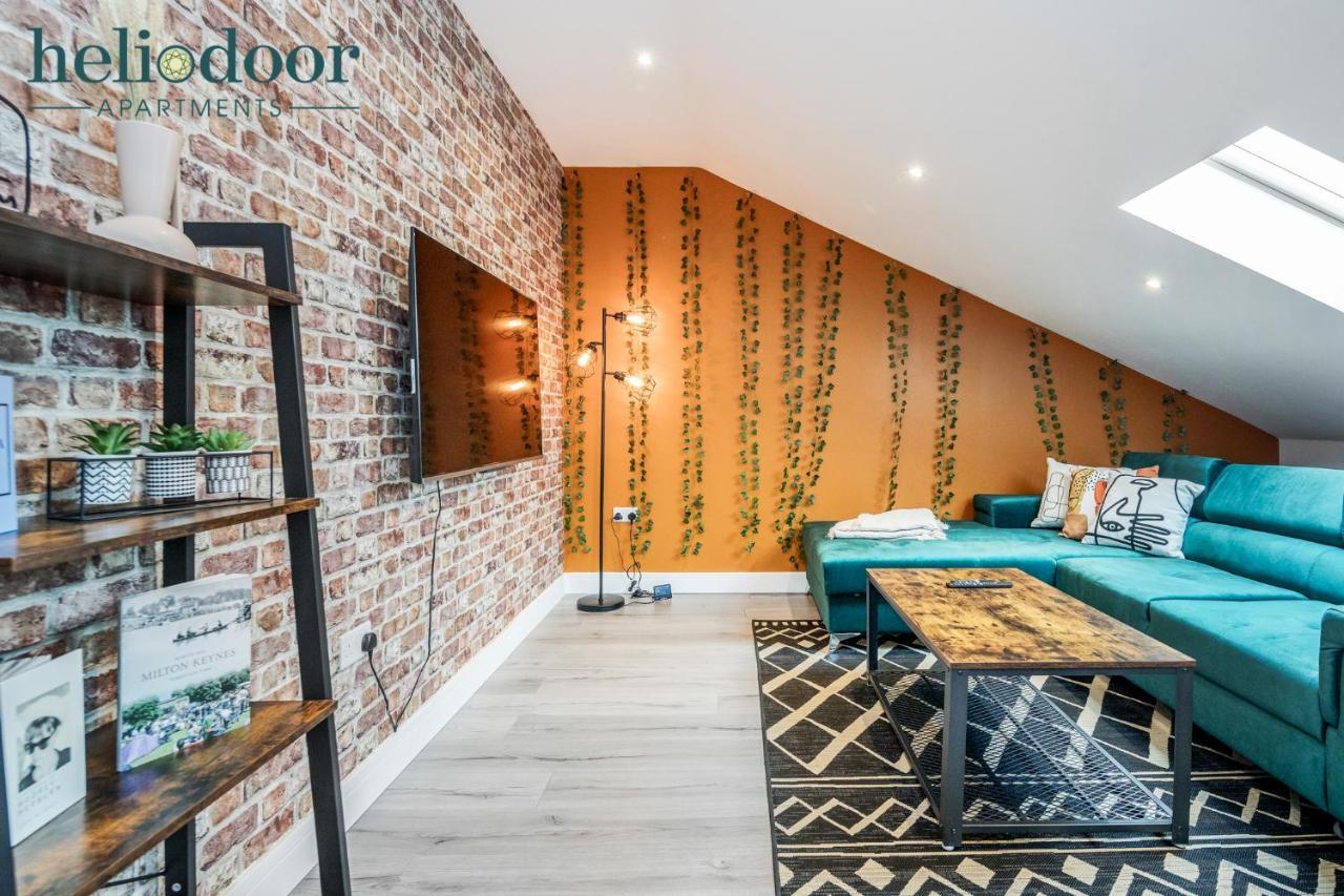 Milton Keynes Apartments, Sleeps Up To 5, Free Parking, Free Wifi & Movies, 7 Mins Drive To Milton Keynes Central Station For Direct Trains To London & The North Extérieur photo
